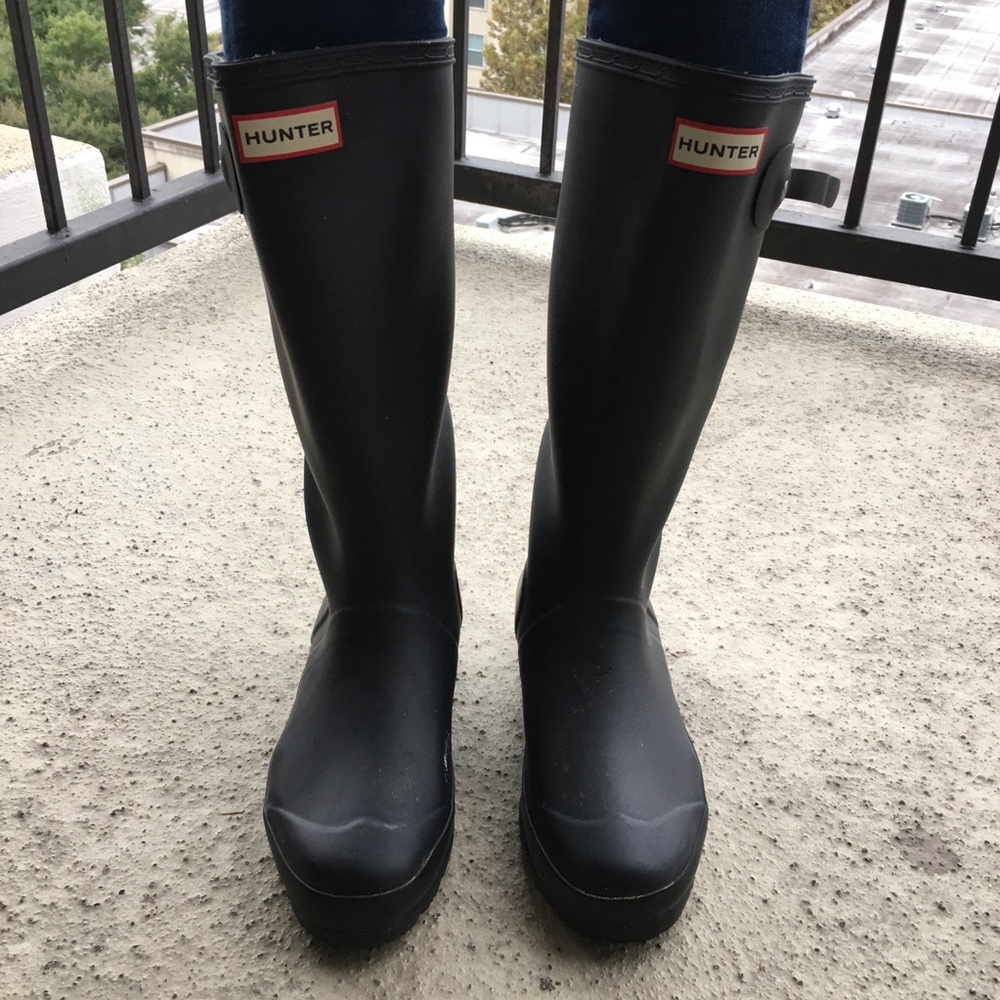 Big Kids Hunter Original Rainboot in Matte Black